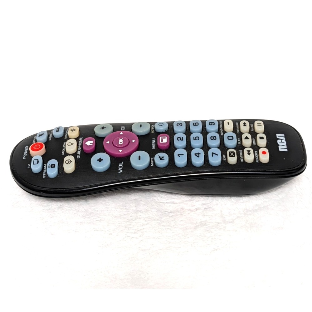 RCA RCR414BHE 4-Device Universal Remote / Streaming Player Compatible - Picture 6 of 11